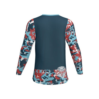 BICYCULT Crew Camo Premium Fit Red White Blue