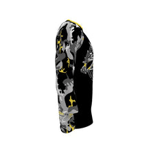 Load image into Gallery viewer, BICYCULT Crew Camo 3/4 Sleeve Black Grey
