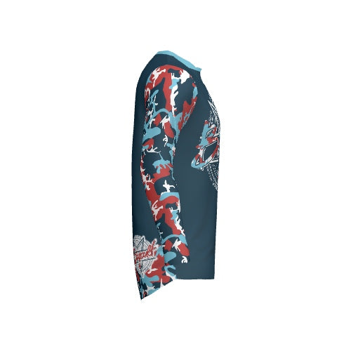 BICYCULT Crew Camo Premium Fit Red White Blue