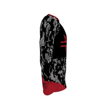 Load image into Gallery viewer, BICYCULT Tactical Division Black-Red 3/4 Sleeve

