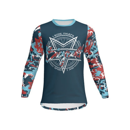 BICYCULT Crew Camo Premium Fit Red White Blue