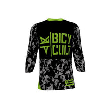 Load image into Gallery viewer, BICYCULT Tactical Division Black-Green 3/4 Sleeve
