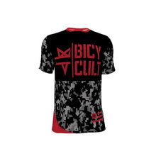 Load image into Gallery viewer, BICYCULT Tactical Division Black-Red - Short Sleeve
