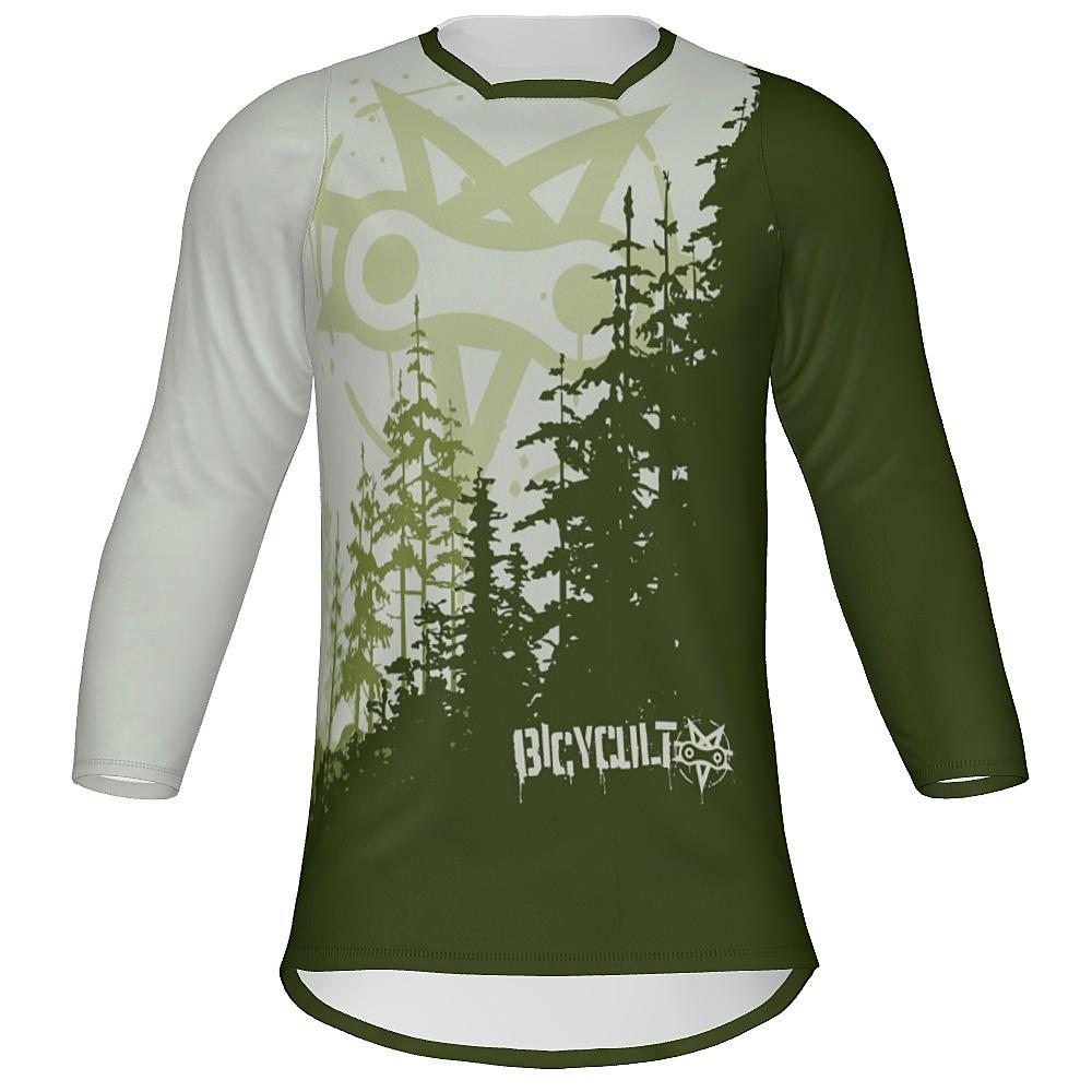 BICYCULT Full Send 3/4 Sleeve - Green